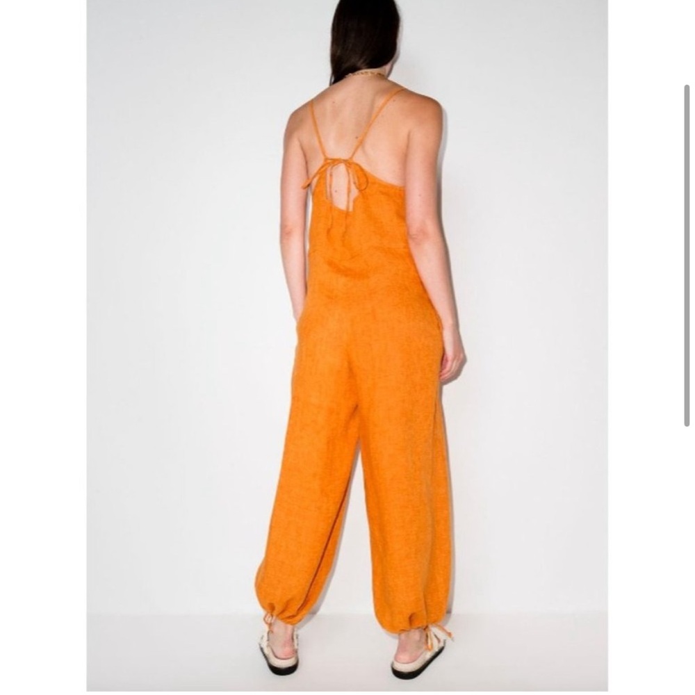Missing You Already Mya Square Neck Orange
100% Linen/ Flax Jumpsuit S/M